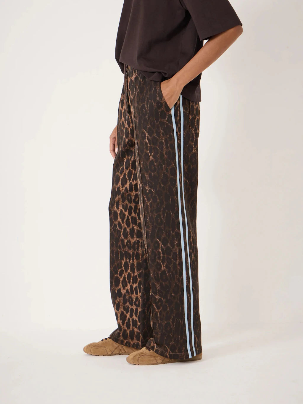 Harrison Animal Print Straight Leg Joggers
