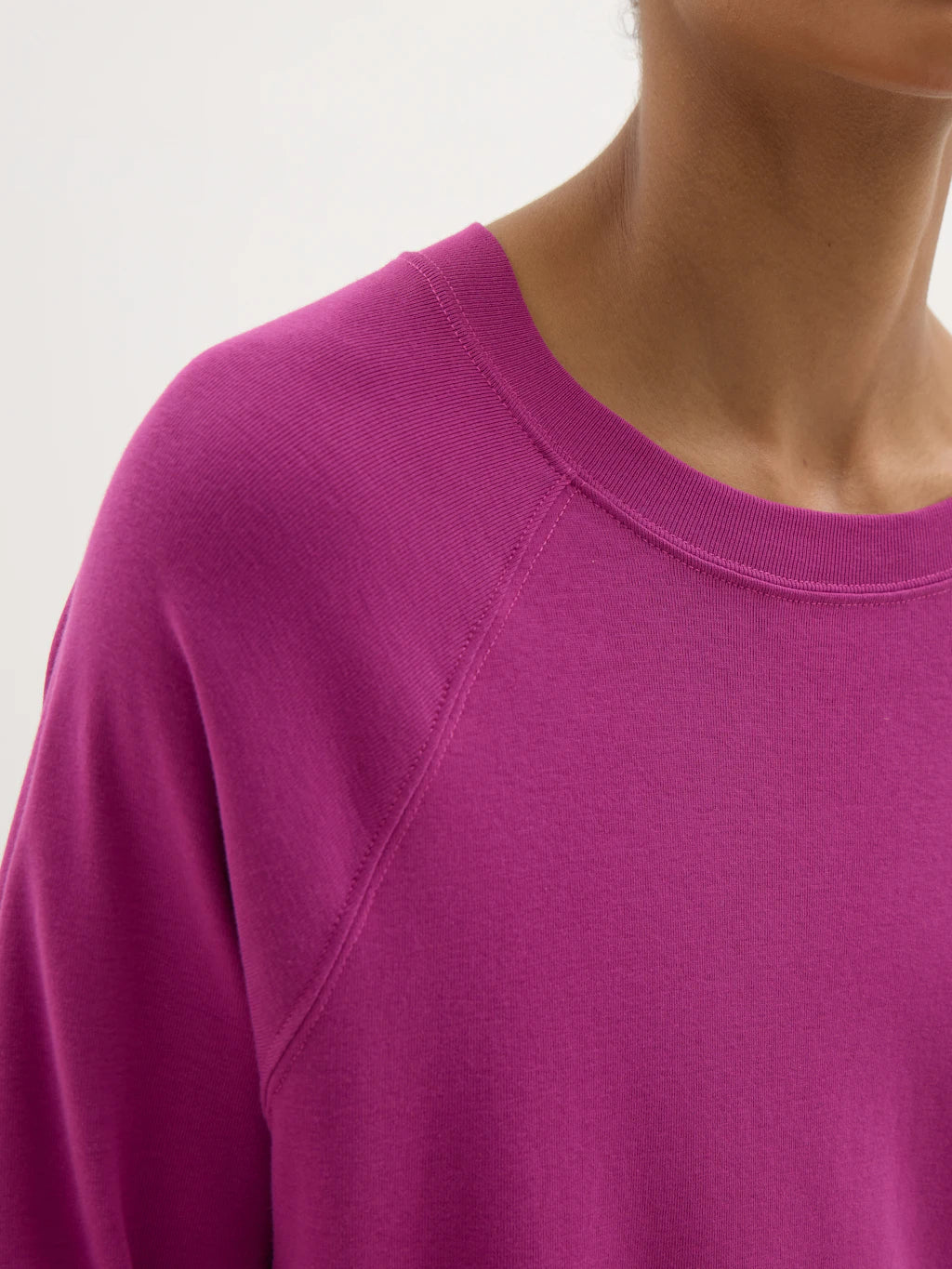 Matilda Raglan Top - Orchid Pink
