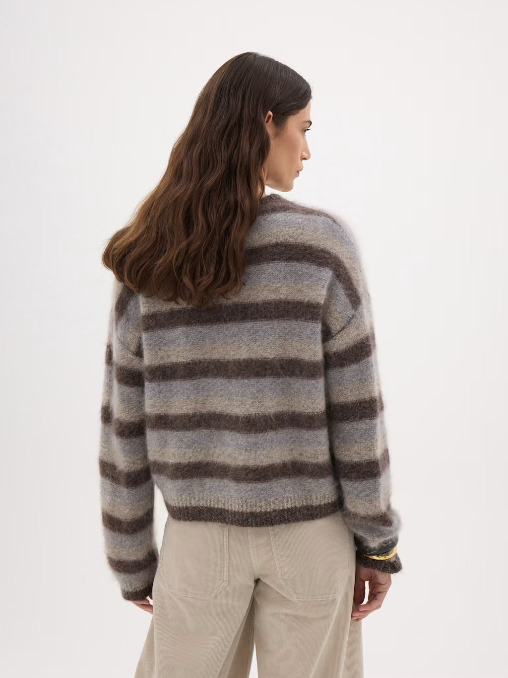 Cosette Brushed Wool Jumper - Sand Brown
