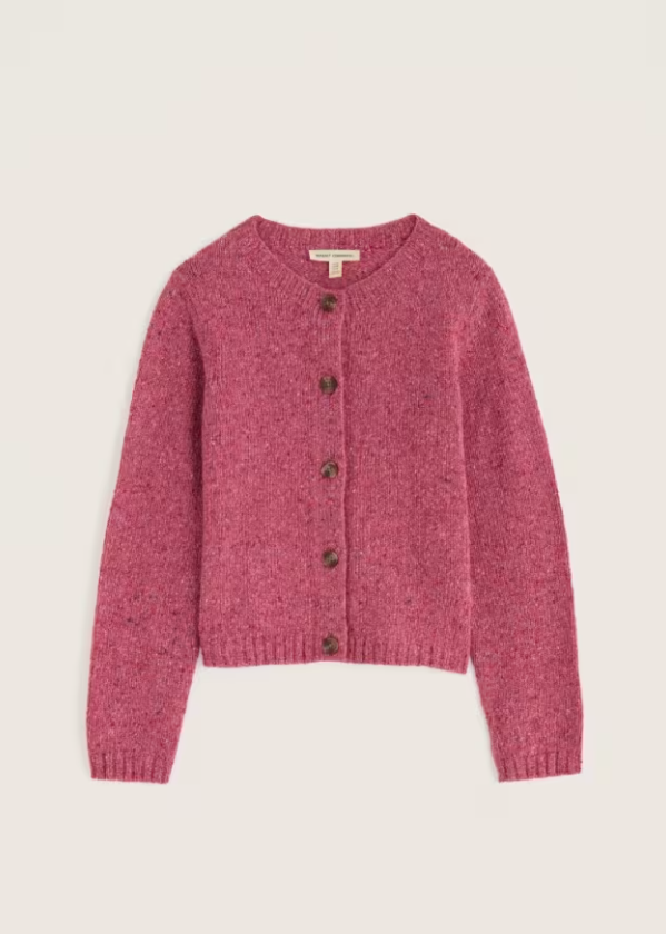 Dawson Pick Cardigan Made With Merino - Squash