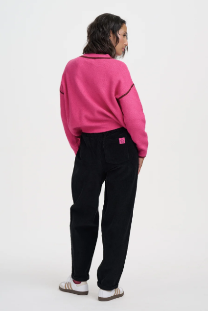 Rozalia Jumper - Pink Burgundy