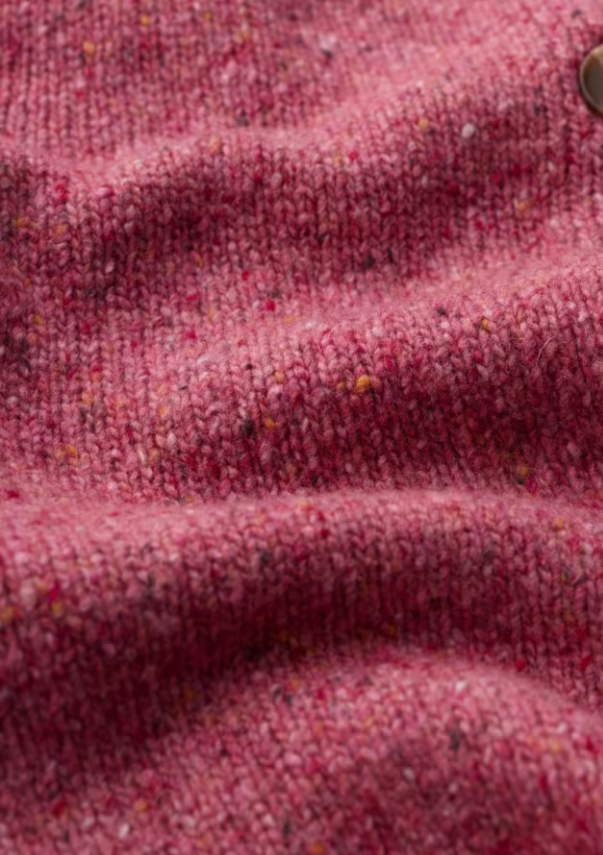 Dawson Pick Cardigan Made With Merino - Squash