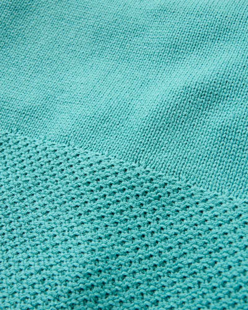 Cove Knitted Jumper - Pacific Green