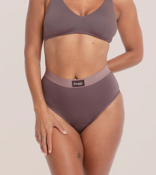 Period Underwear - Hugger Iconic, Extra Heavy Flow, Chestnut