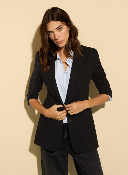 Alanis Ponte Blazer Caviar Black