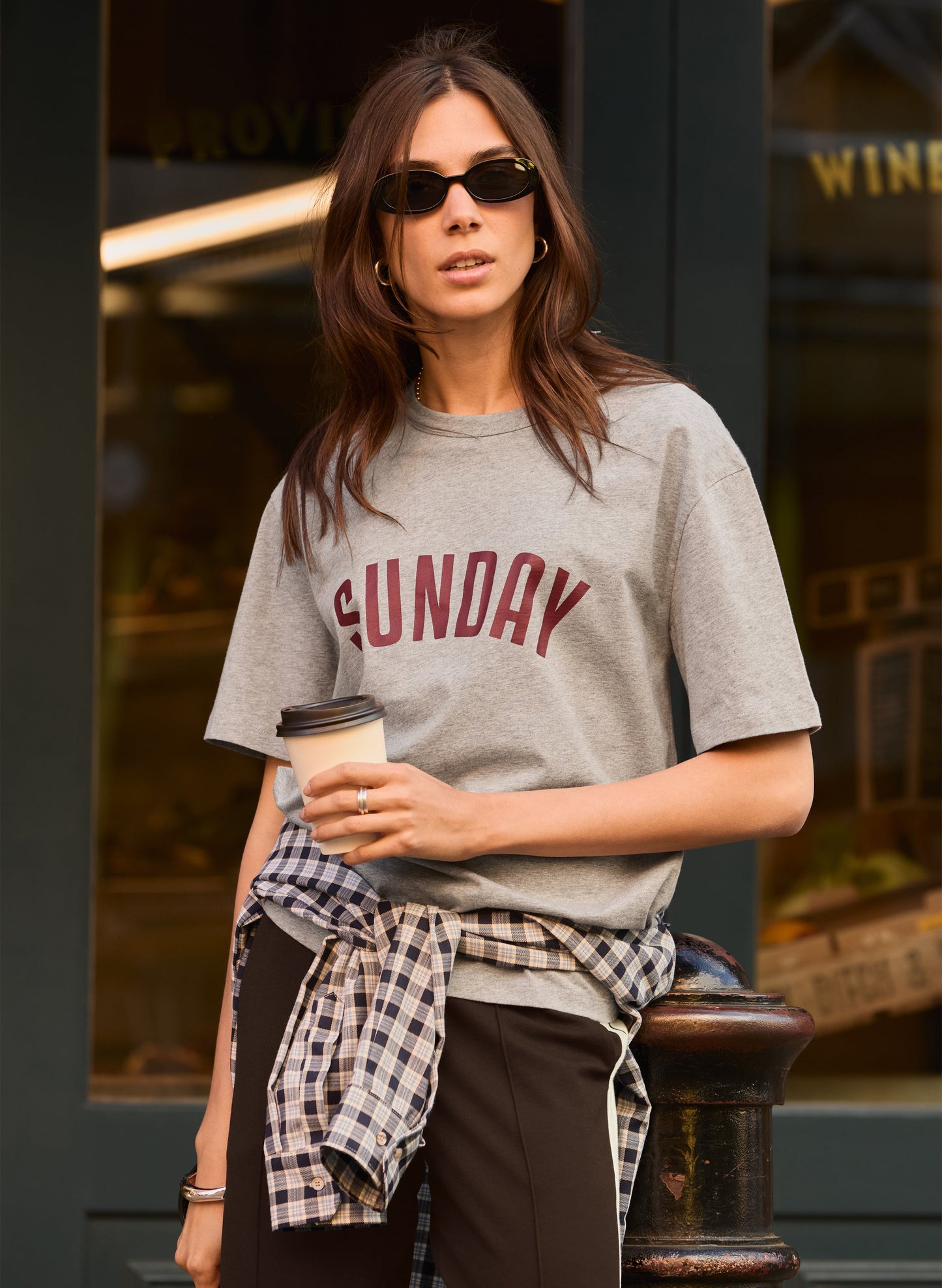 Kit Organic Cotton Tee / Grey Marl