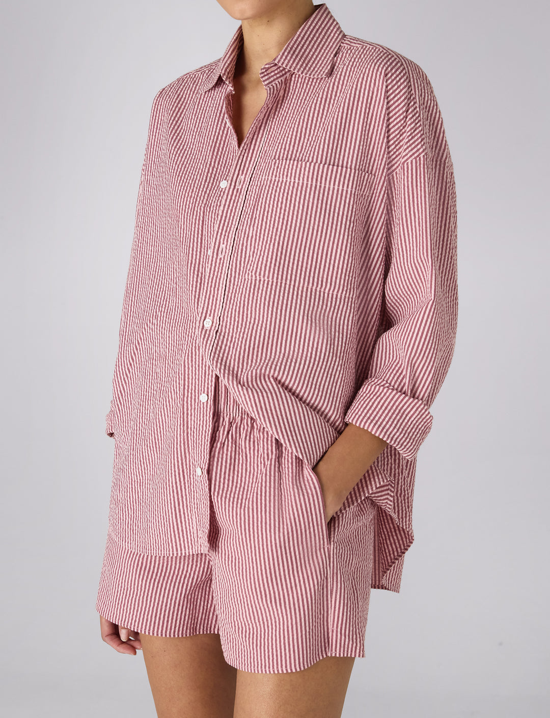 The Weekend: Seersucker, Pink and Berry Stripe