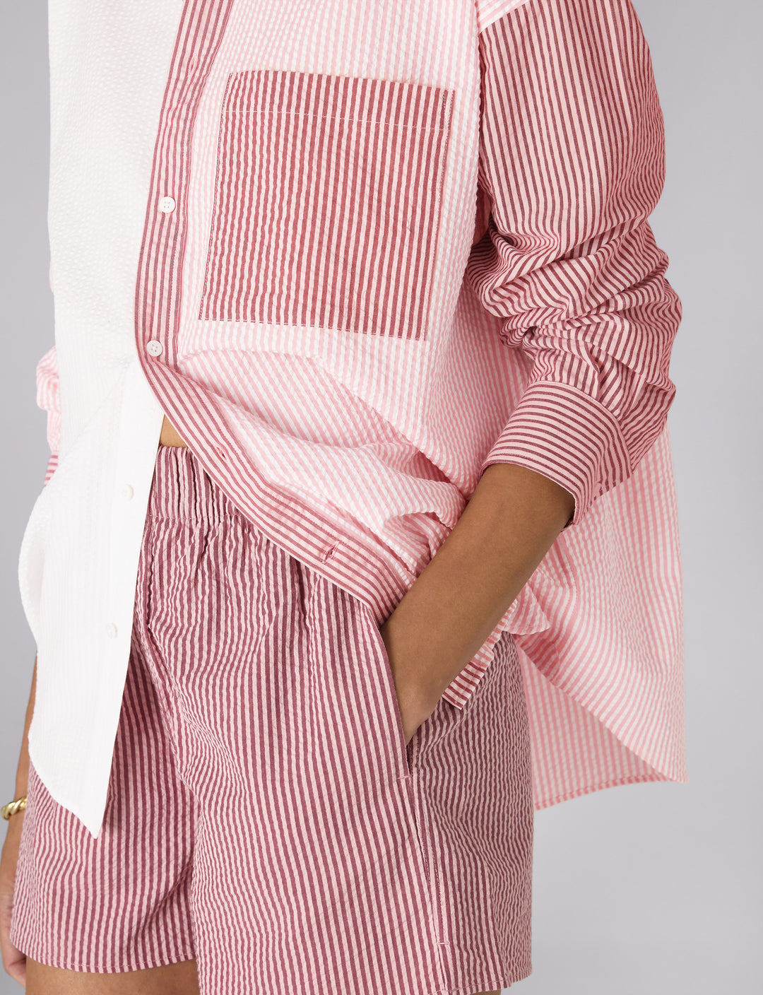 The Weekend: Seersucker, Pink Patchwork