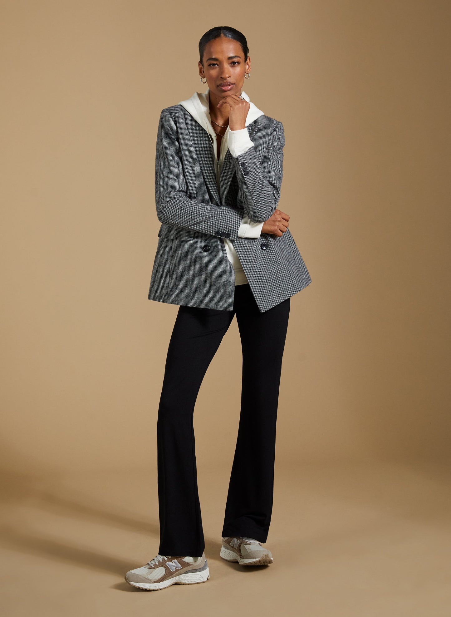 Bibii Flared Leggings / Caviar Black