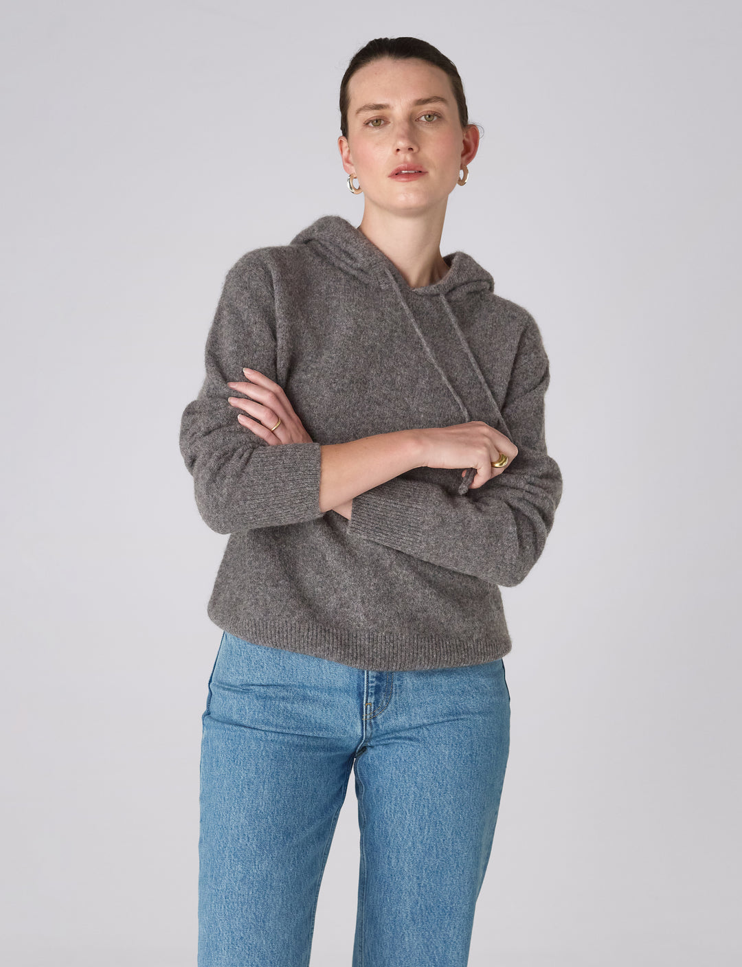 Iona Hoodie: Dark Grey