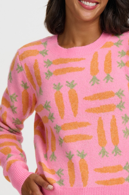 Selena Jumper - Pink Carrots