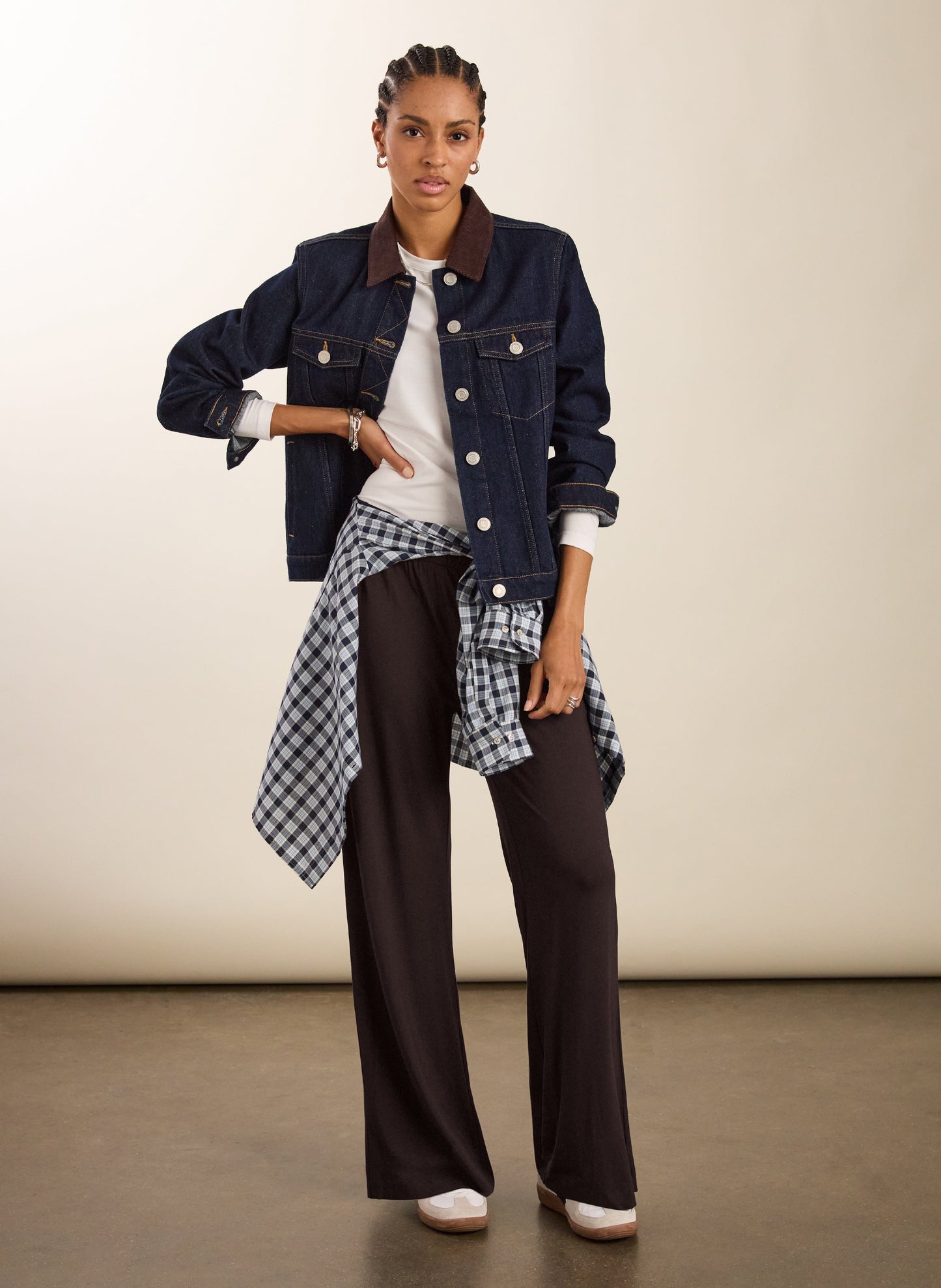 Palazzo Trousers / Dark Chocolate