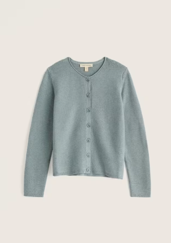 Makers Cotton Cardigan - Limpet