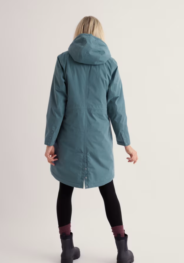 Plant Hunter Waterproof Parka Coat - Nickel