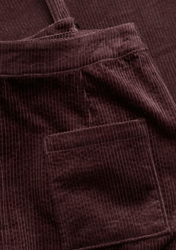 Window Wren Cord Midi Skirt - Seedbed