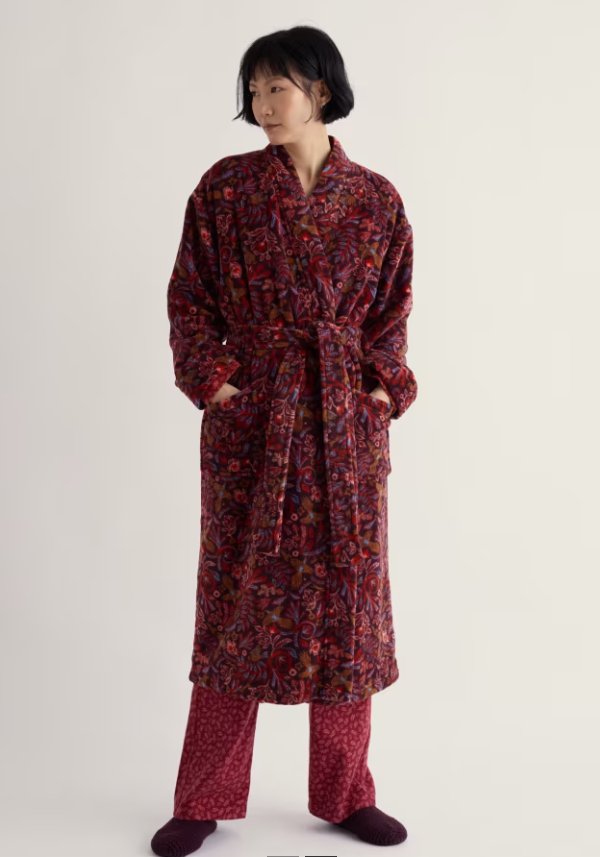 Hushing Gown - Folky Woodland Dark Hellebore