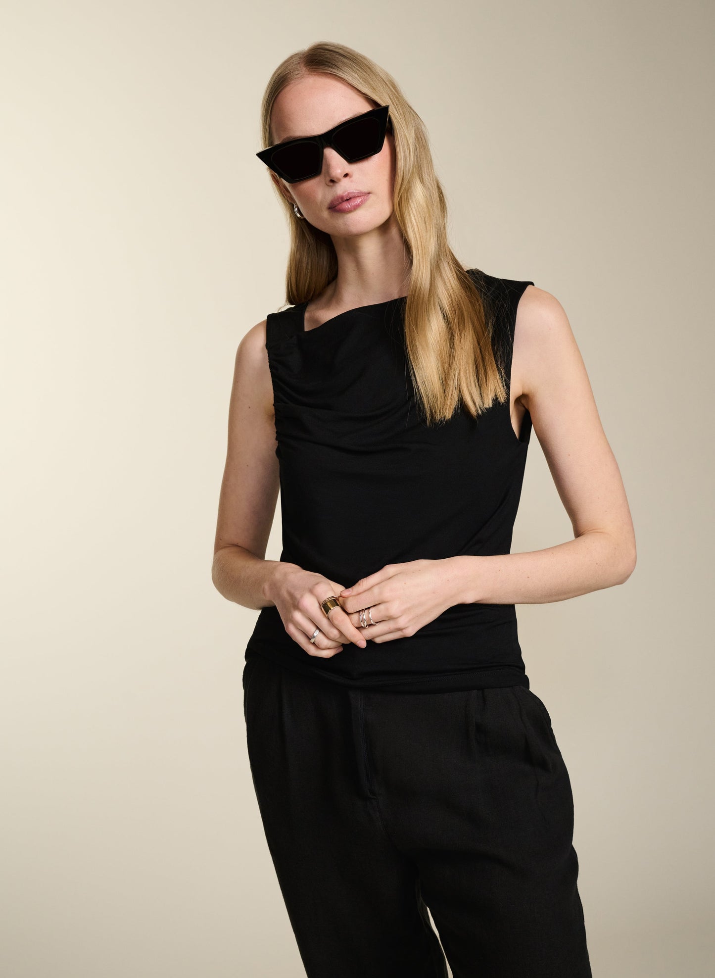 Lisette Top Caviar Black