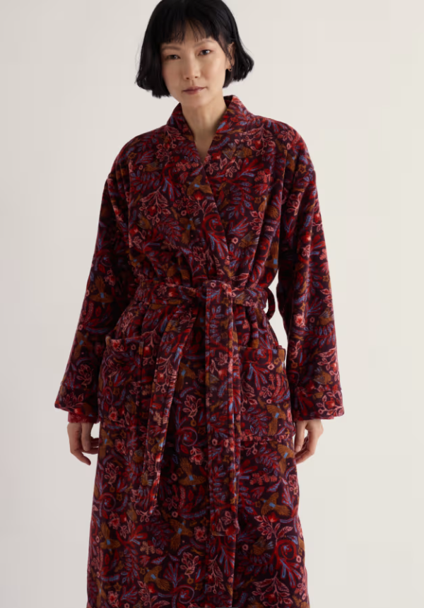 Hushing Gown - Folky Woodland Dark Hellebore
