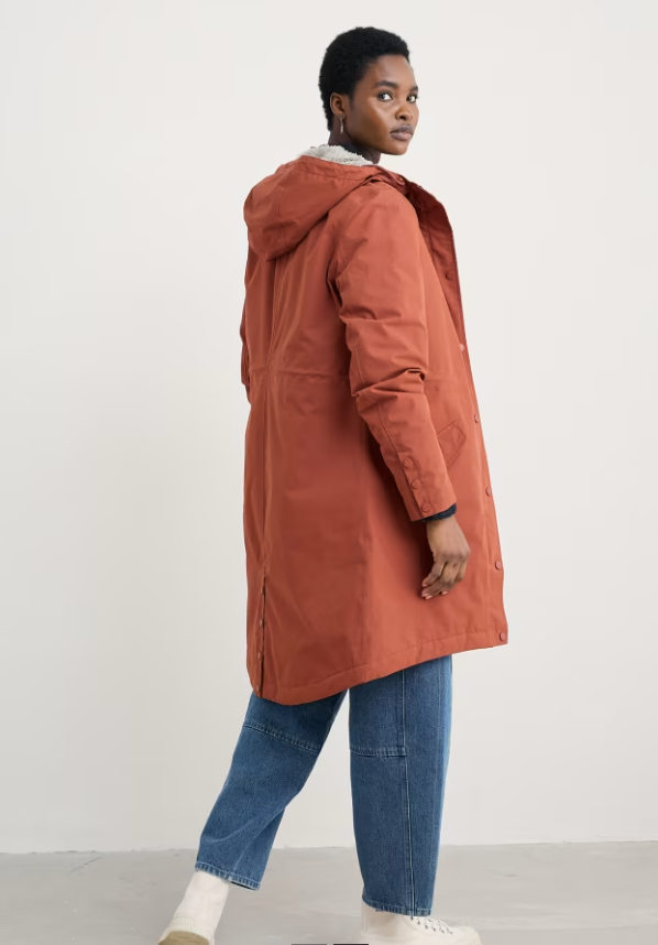 Plant Hunter Waterproof Parka Coat - Hazel