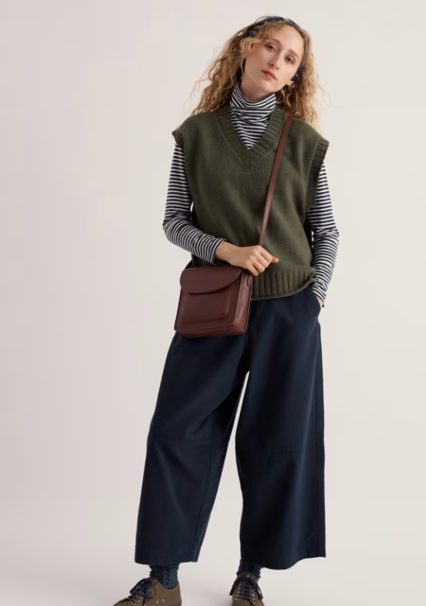 Fistral Knitted Vest - Nori