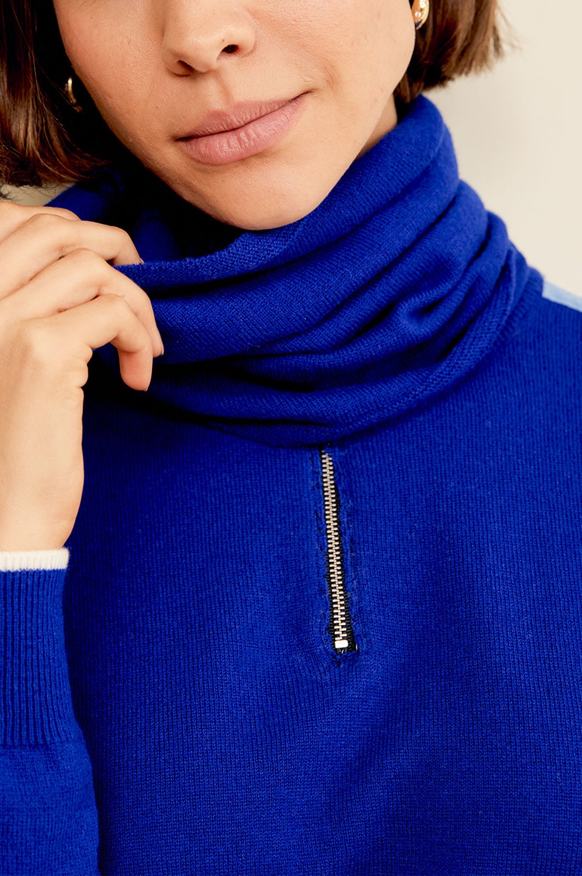 Merino Wool Snood (Cobalt)