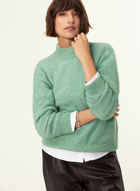 Anne Alpaca Blend Jumper Spearmint
