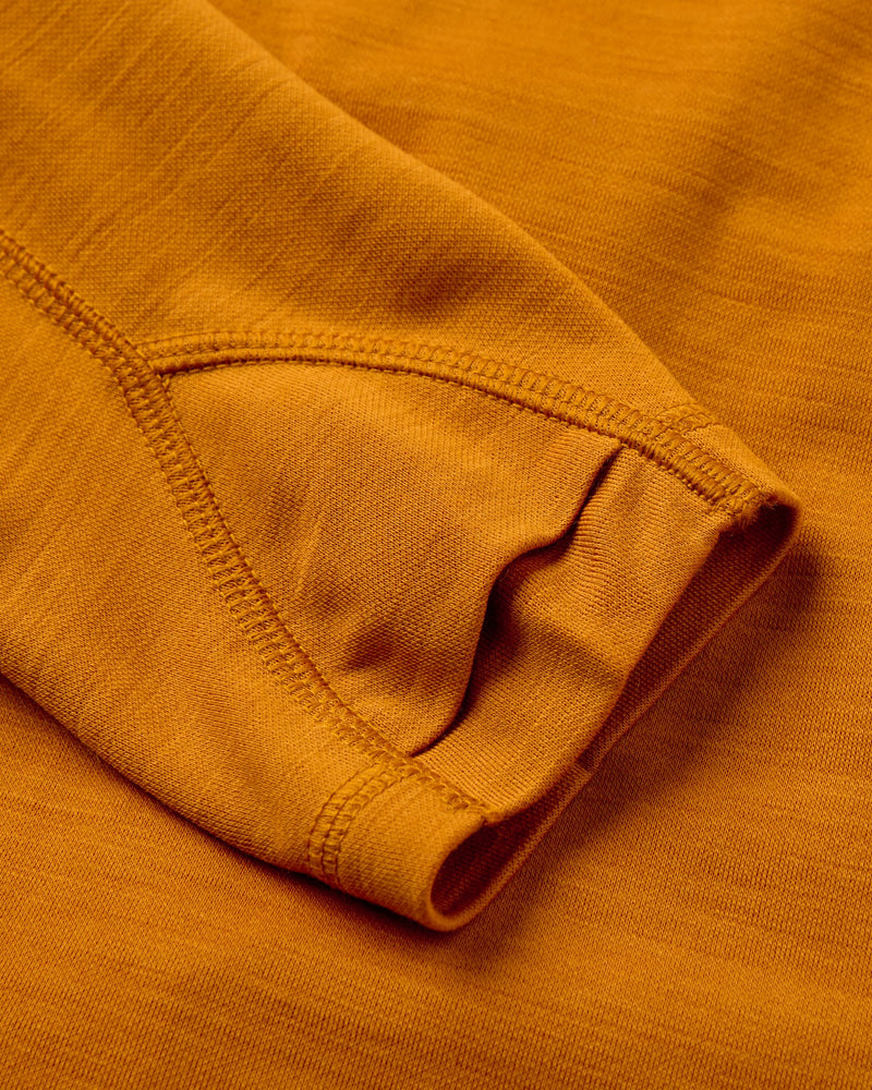 Camp Wild Lightweight Merino Blend LS T-Shirt - Retro Orange