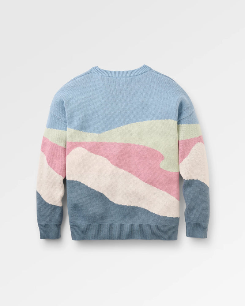 Scenic Knitted Jumper - Scenic Stormy Blue