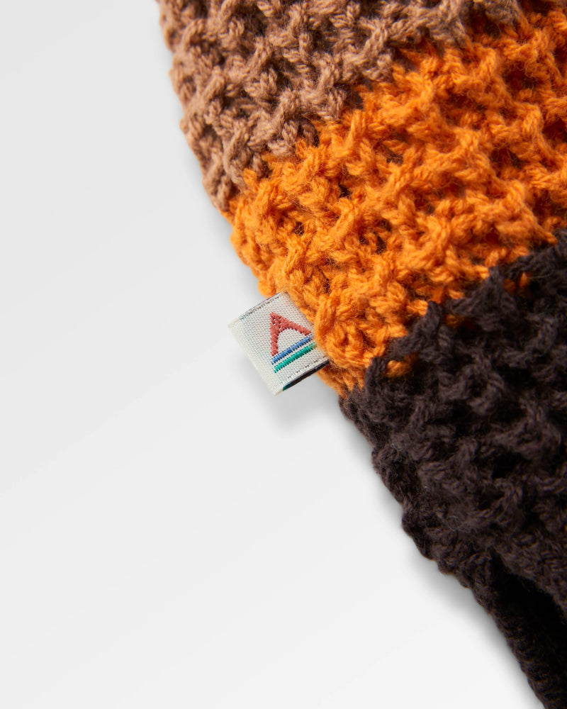 Reflection Stripey Jumper -  Toffee Brown Multi Stripe