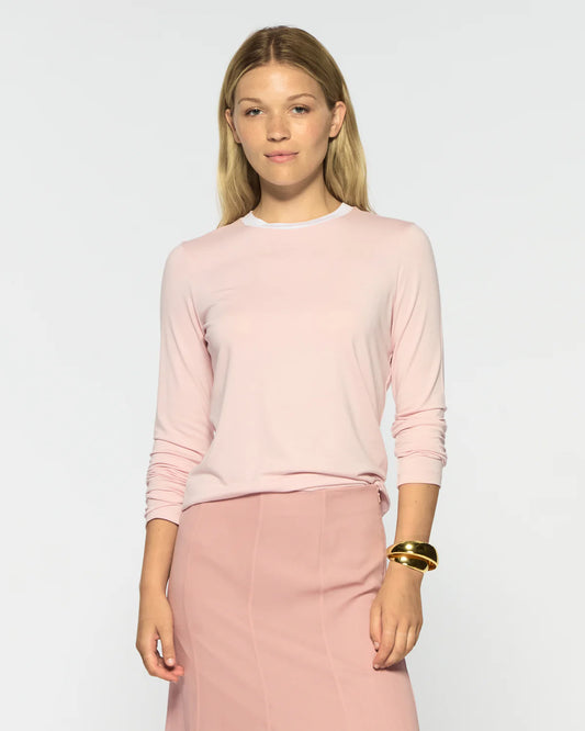 Long Sleeve T-Shirt - Pale Pink