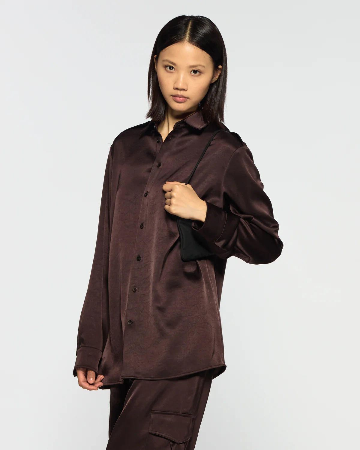 Cargo Shirt - Chocolate Brown