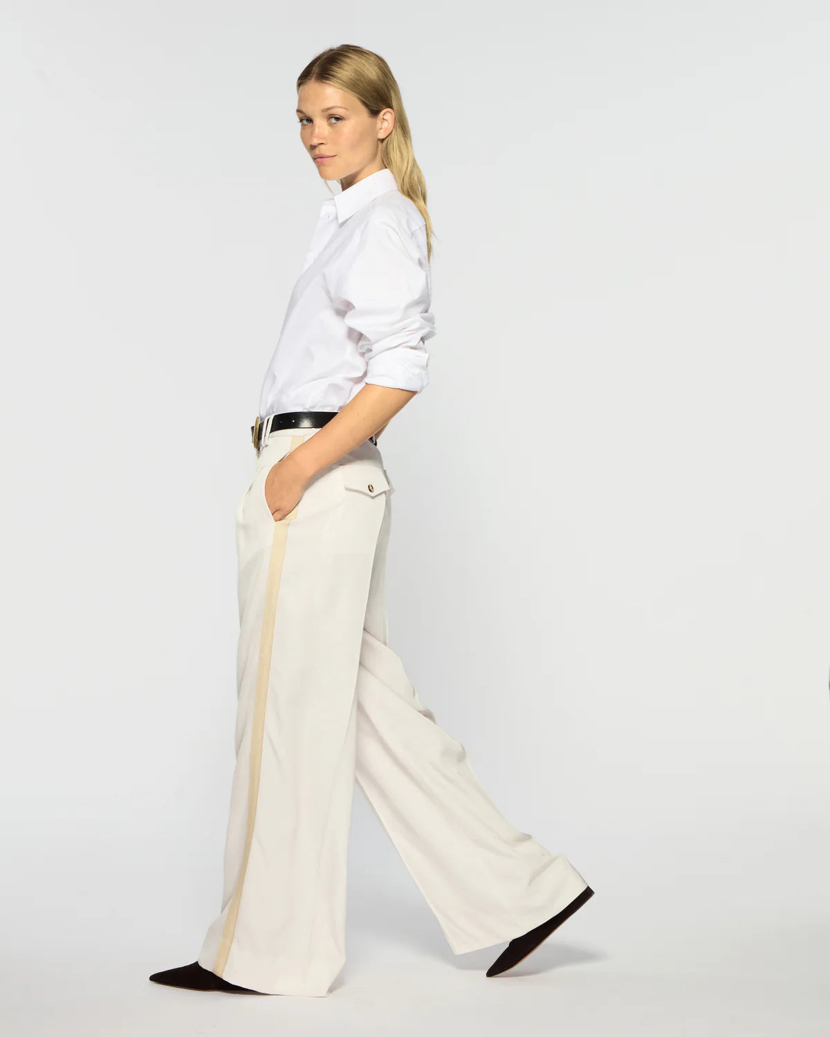 Serena Trouser - Cream