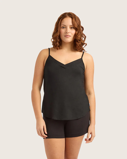 Bamboo Jersey Sleep Cami - Black