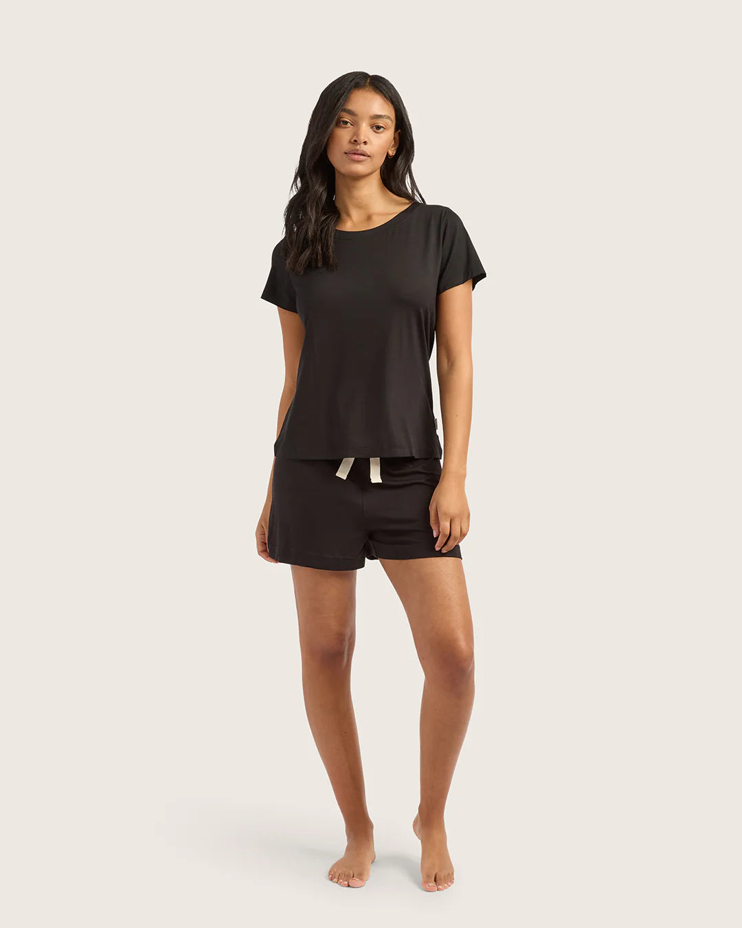 Bamboo Sleep Tee - Black
