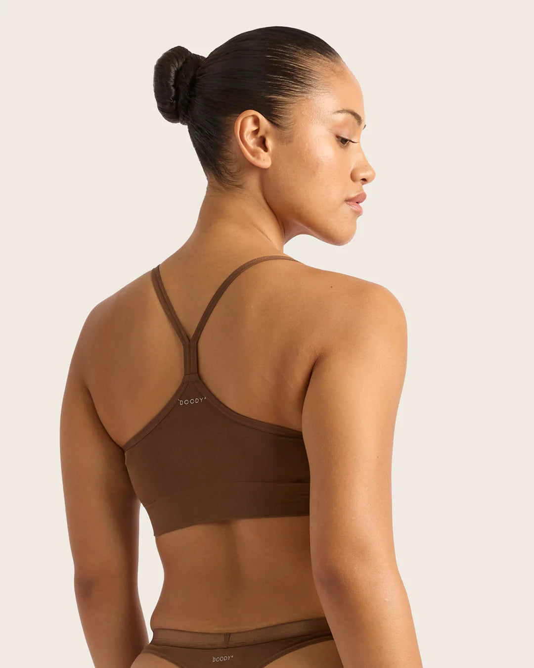 Racerback Bamboo Bralette - Clove