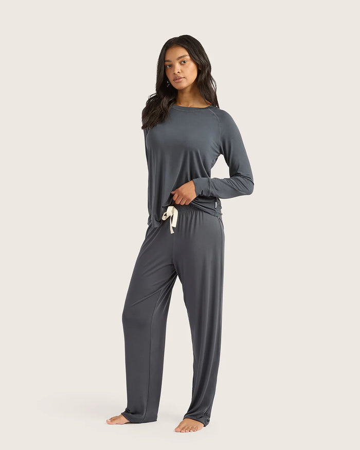 Bamboo Jersey Sleep Pants - Storm