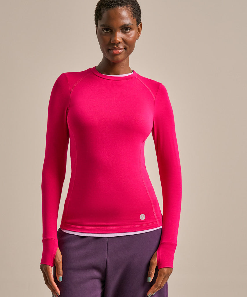 Sudbrook Slim Fit Base Layer - Dragon Fruit