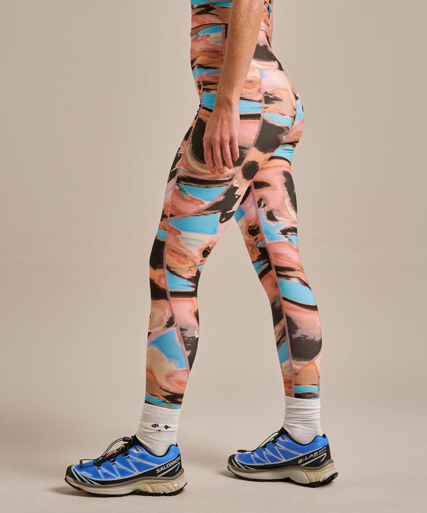 Enduro Side Pocket Leggings - In Motion Blossom Blush