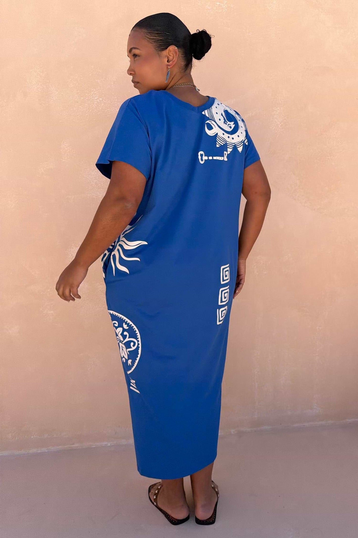 Blue Dolce Vita T-Shirt Dress