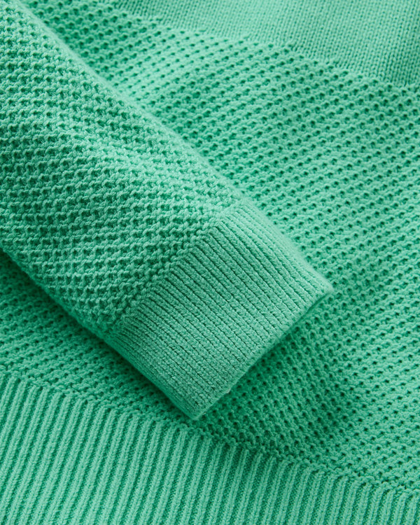 Cove Knitted Jumper - Aquamarine
