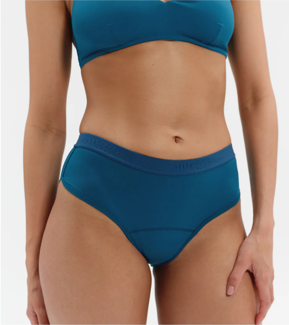 Period Underwear - Active Classic, Heavy Flow, Petrol