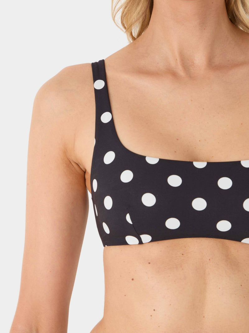 Colette Polka Dot Bikini - Black Polka Dot
