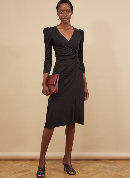 Palmer Dress Caviar Black