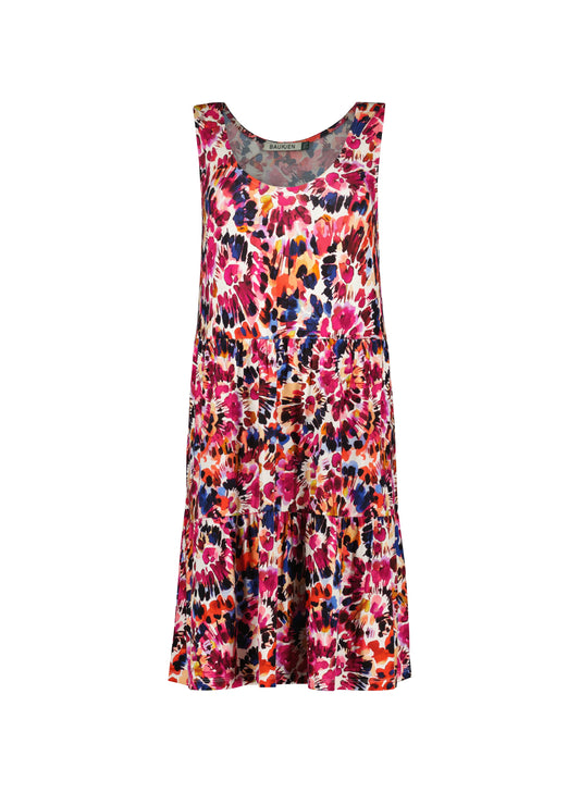 Pre-Loved Eloise Dress / Raspberry Watercolour