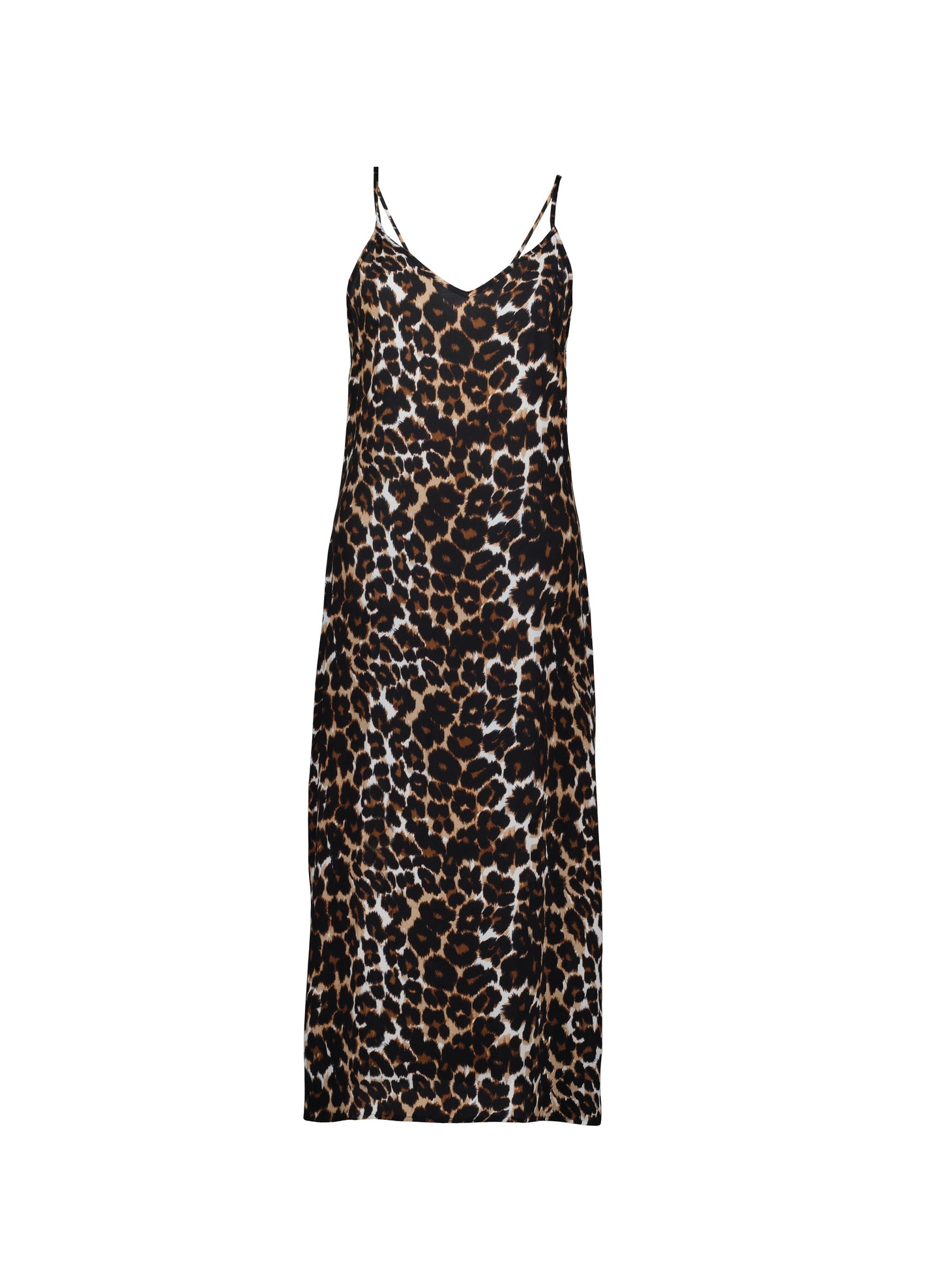Pre-Loved Kat Dress with Tencel / Brown Leopard