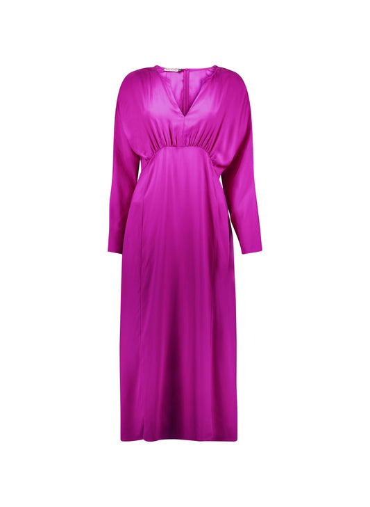 Ariana Ecojilin Blend Dress / Magenta
