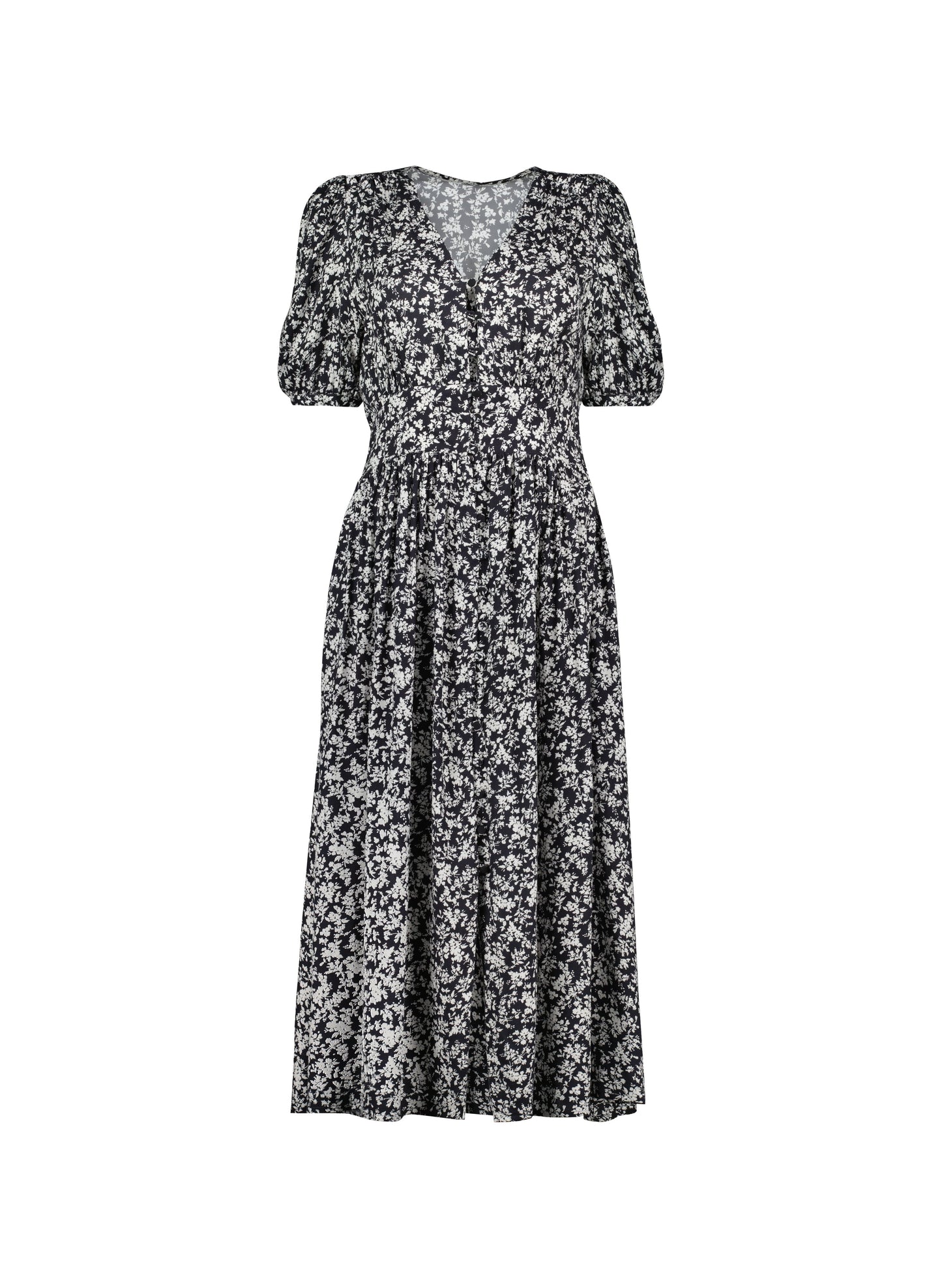 Pre-Loved Holly Dress / Black Ditsy