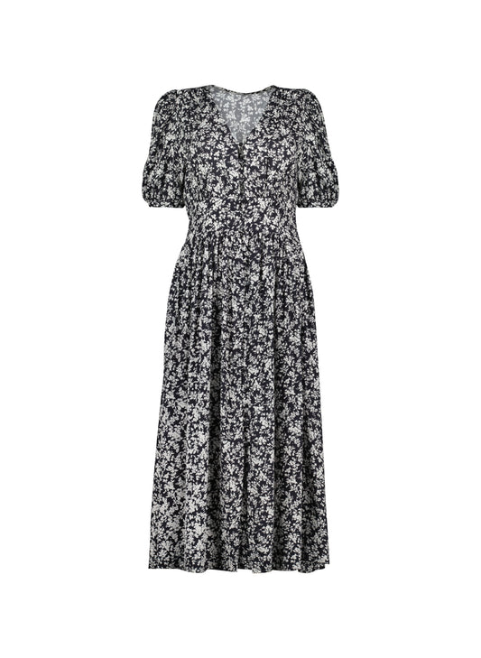 Pre-Loved Holly Dress / Black Ditsy