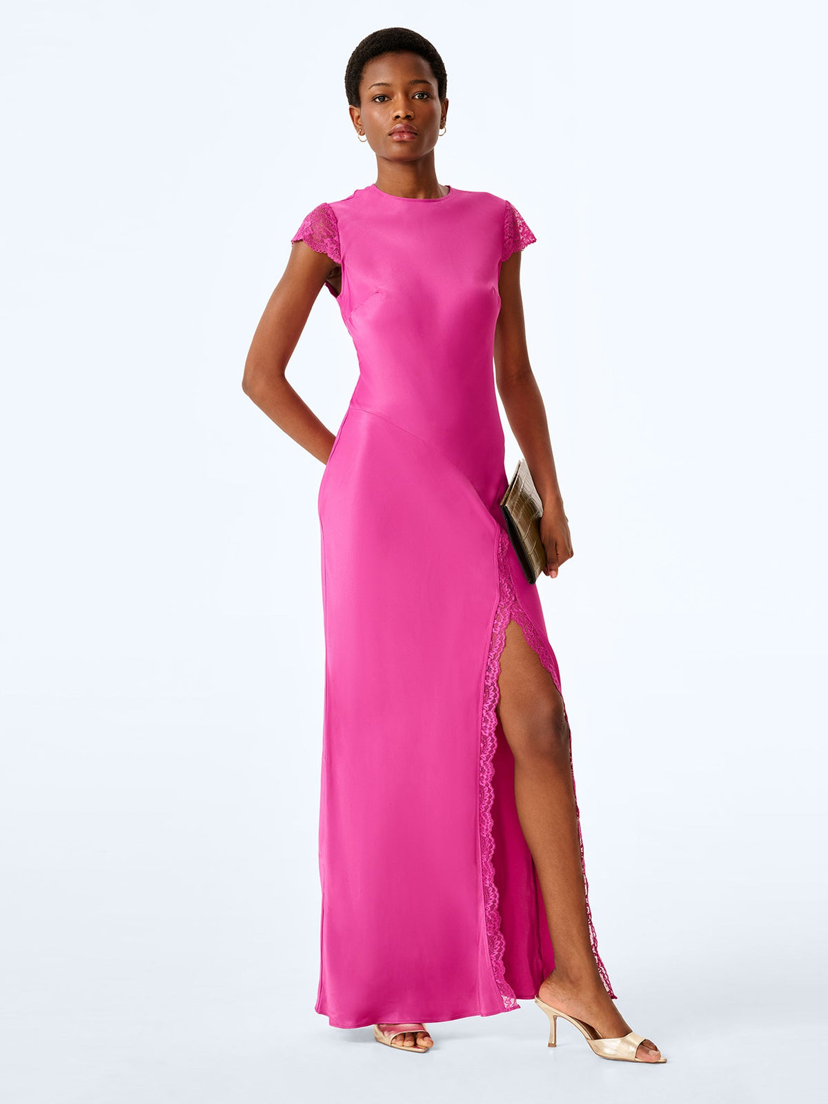 Dante Dress in Magenta