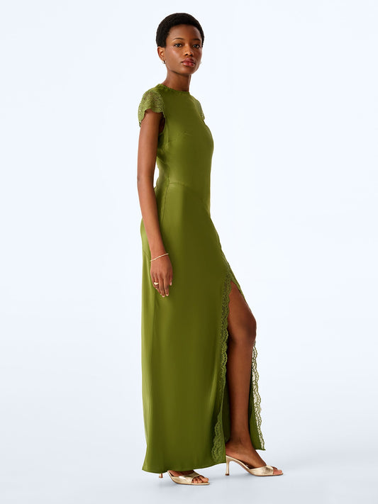 Dante Dress in Twist of Lime